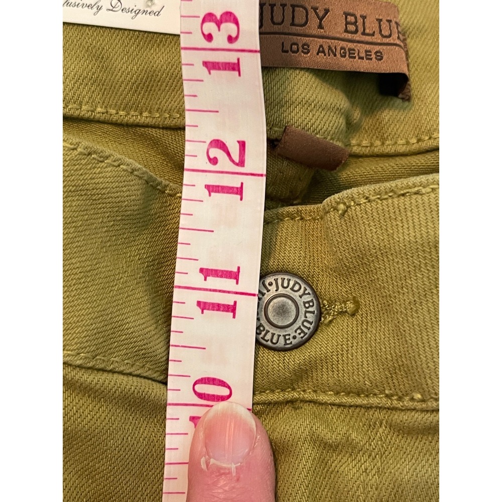 Judy Blue 16W High Waste Garment Dyed Matcha Straight Leg Cargo Pants NWT - Picture 14 of 16